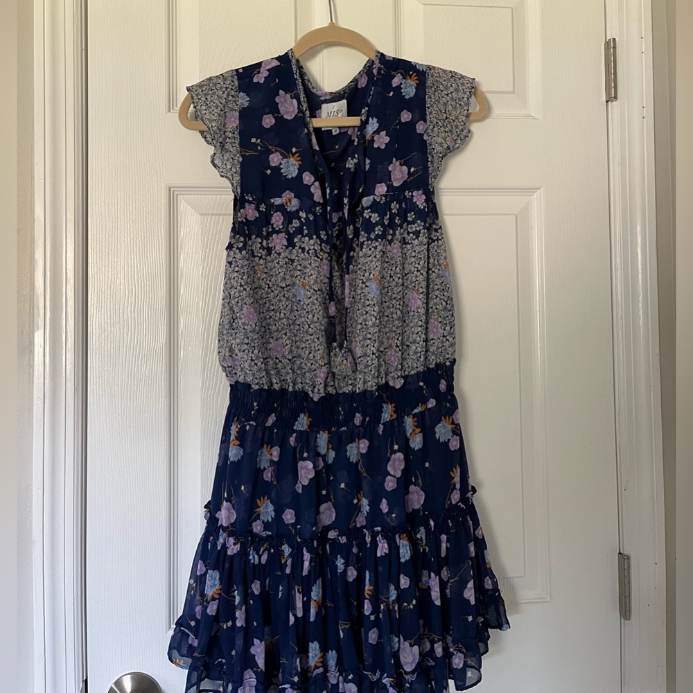 Misa Los Angeles Floral Mini Dress